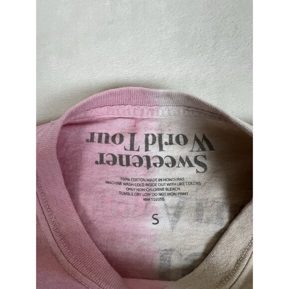 Ariana Grande Sweetener Thank You Next Concert Tour T-Shirt Size Small Tie Due - Picture 6 of 8